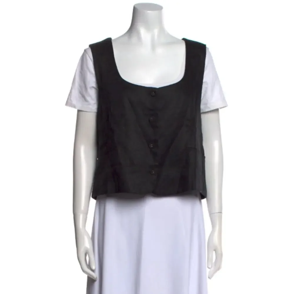 Dissh Women's Black Vest